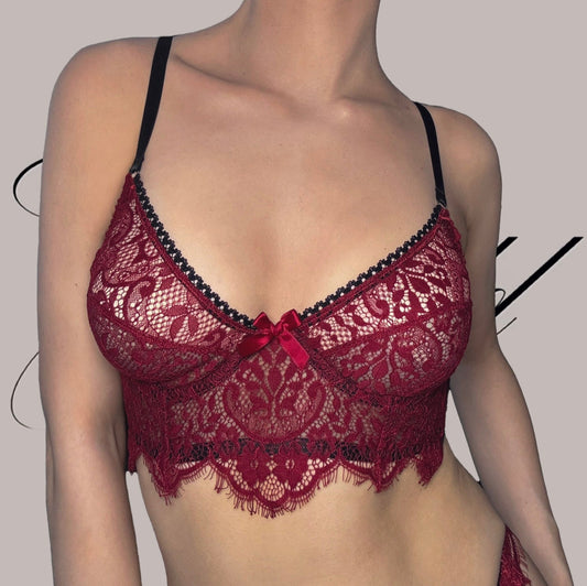 LOUISA bustier ()- Emerald Lingerie